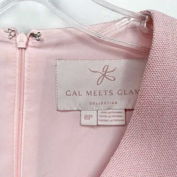 Gal Meets Glam Laurie Pink Shift Dress Size 8P