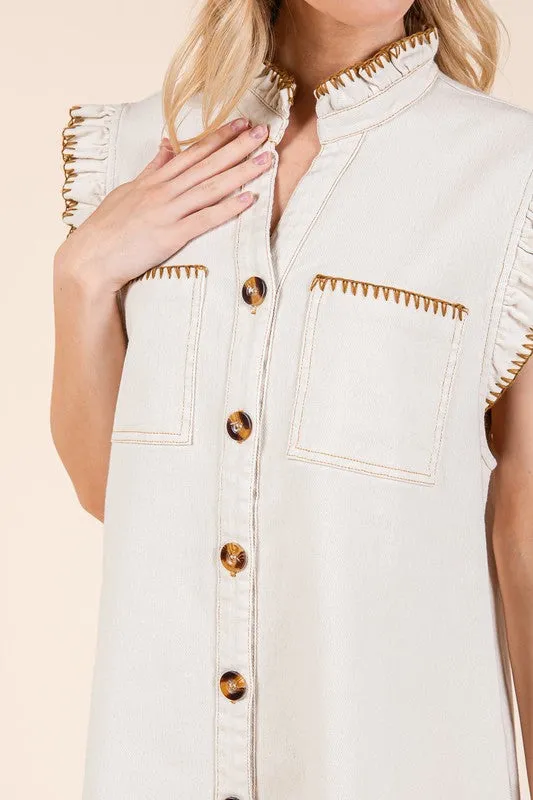 GEE105 - IVORY DRESS