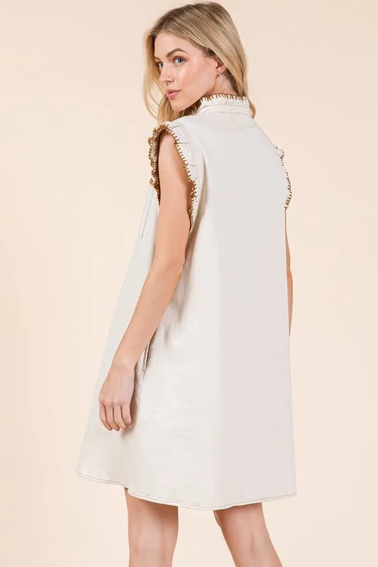 GEE105 - IVORY DRESS