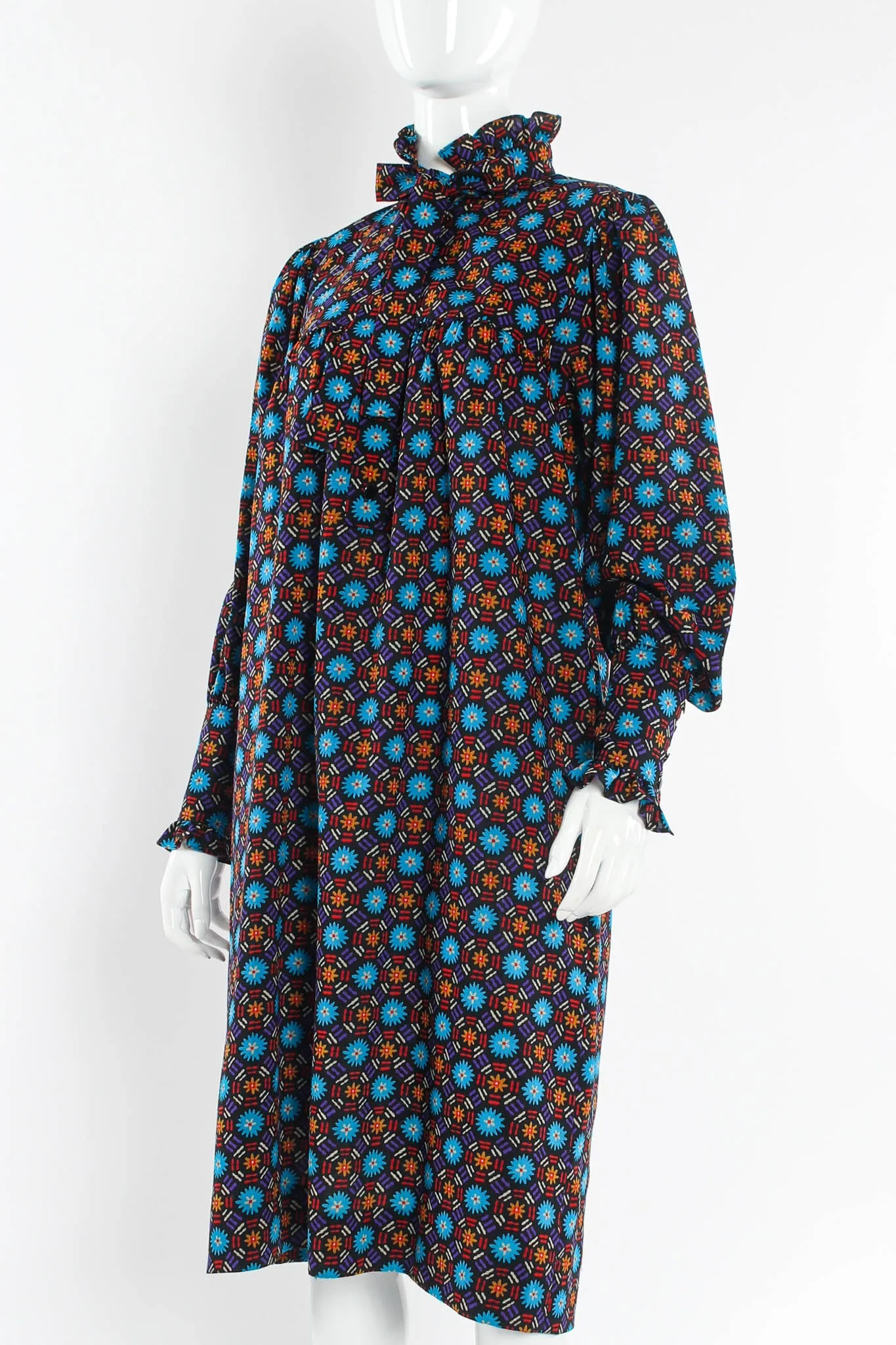 Geo Floral Tunic Dress