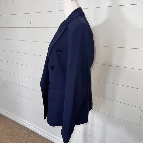 Gibson Latimer Double Breasted Navy Blue Jacket Size M