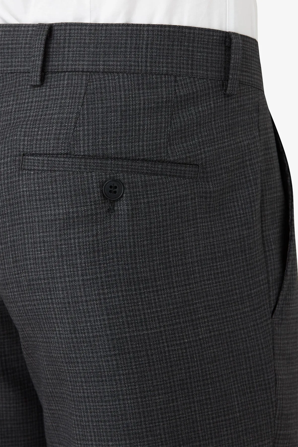 Gibson | Mini Check Caper Trouser