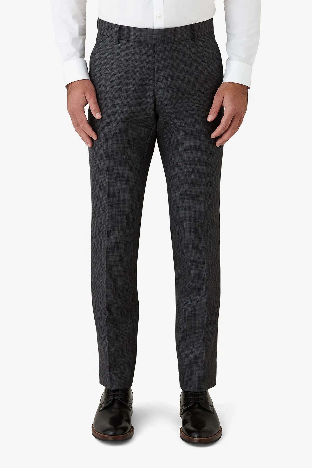 Gibson | Mini Check Caper Trouser