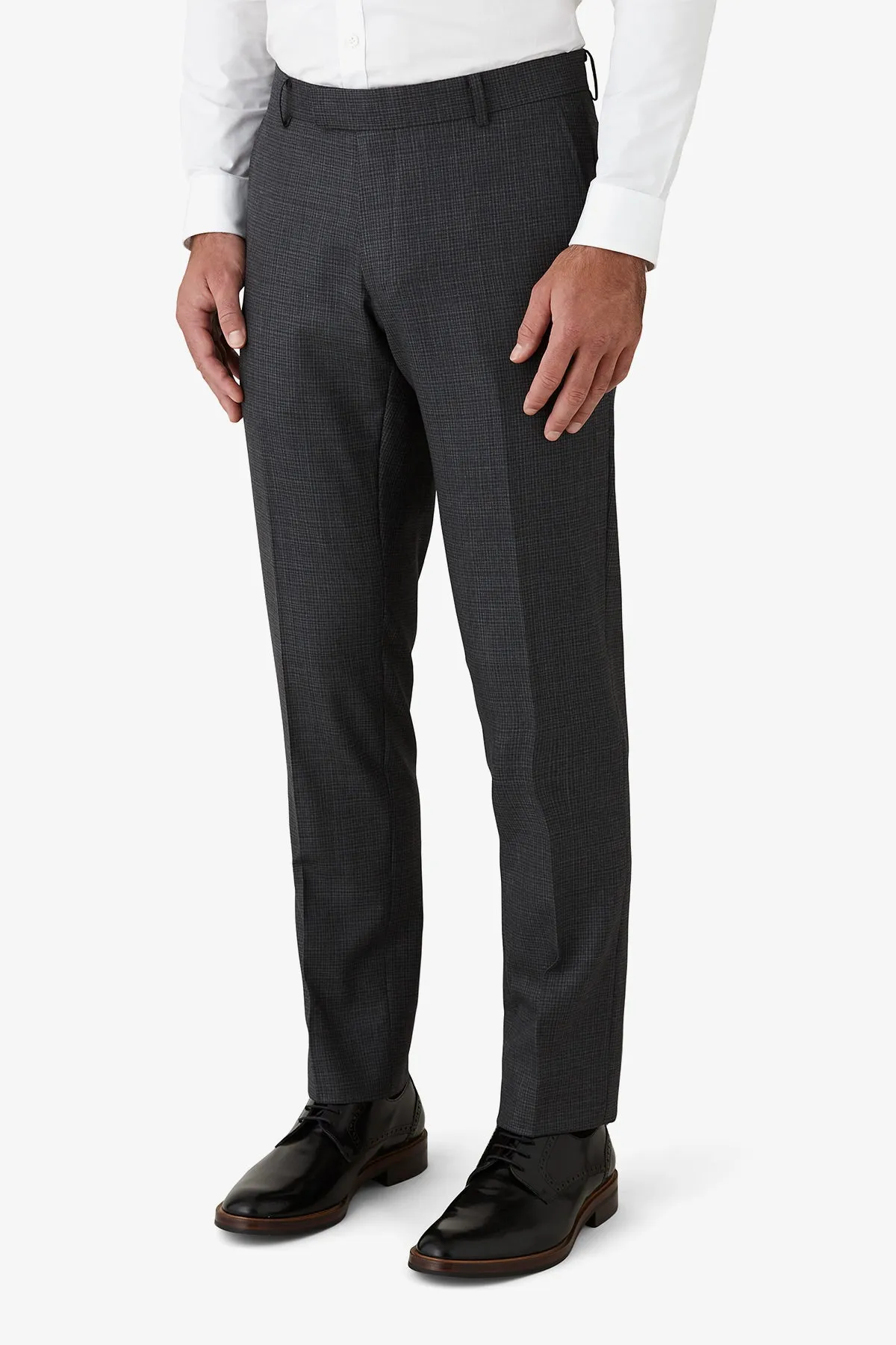 Gibson | Mini Check Caper Trouser