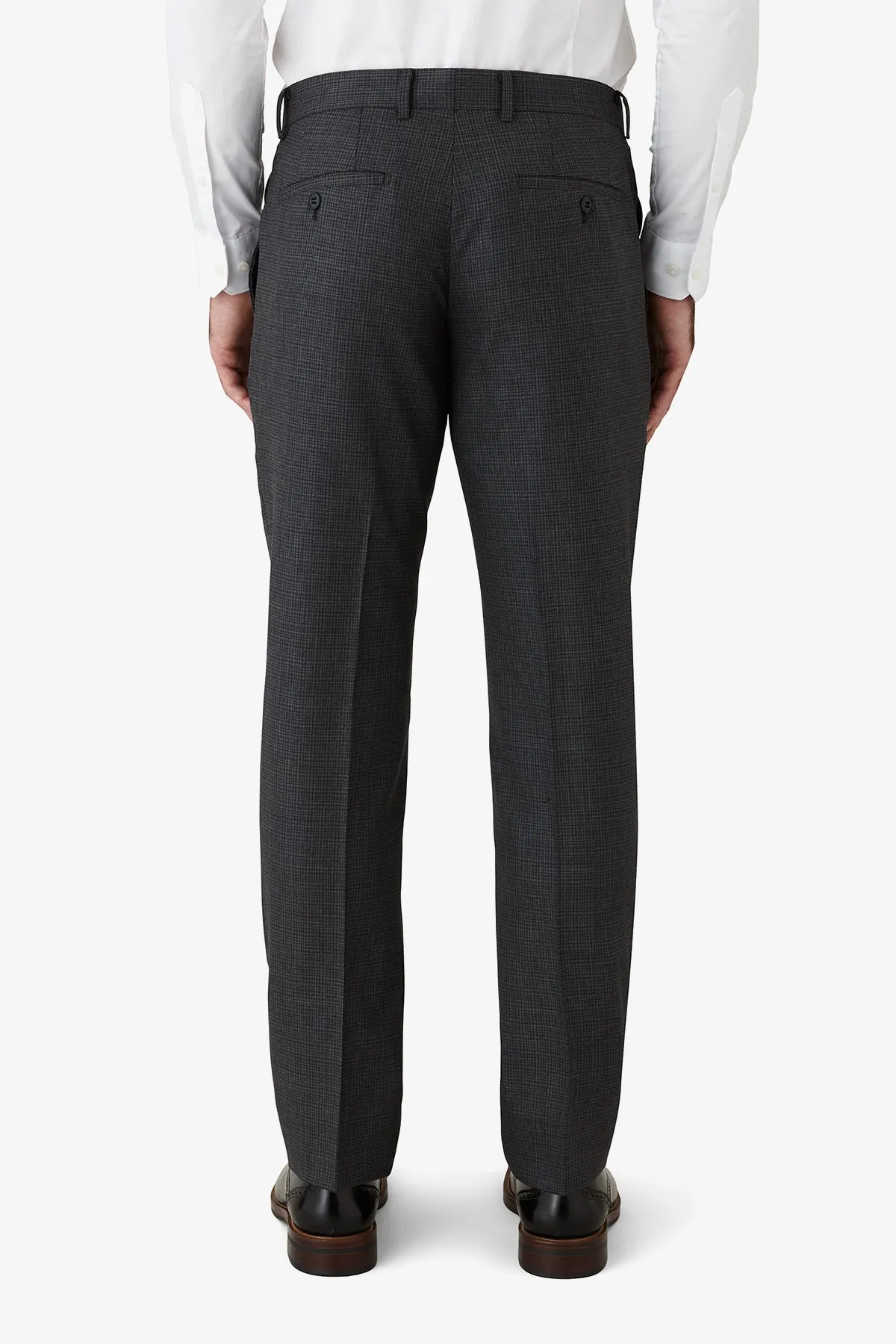 Gibson | Mini Check Caper Trouser