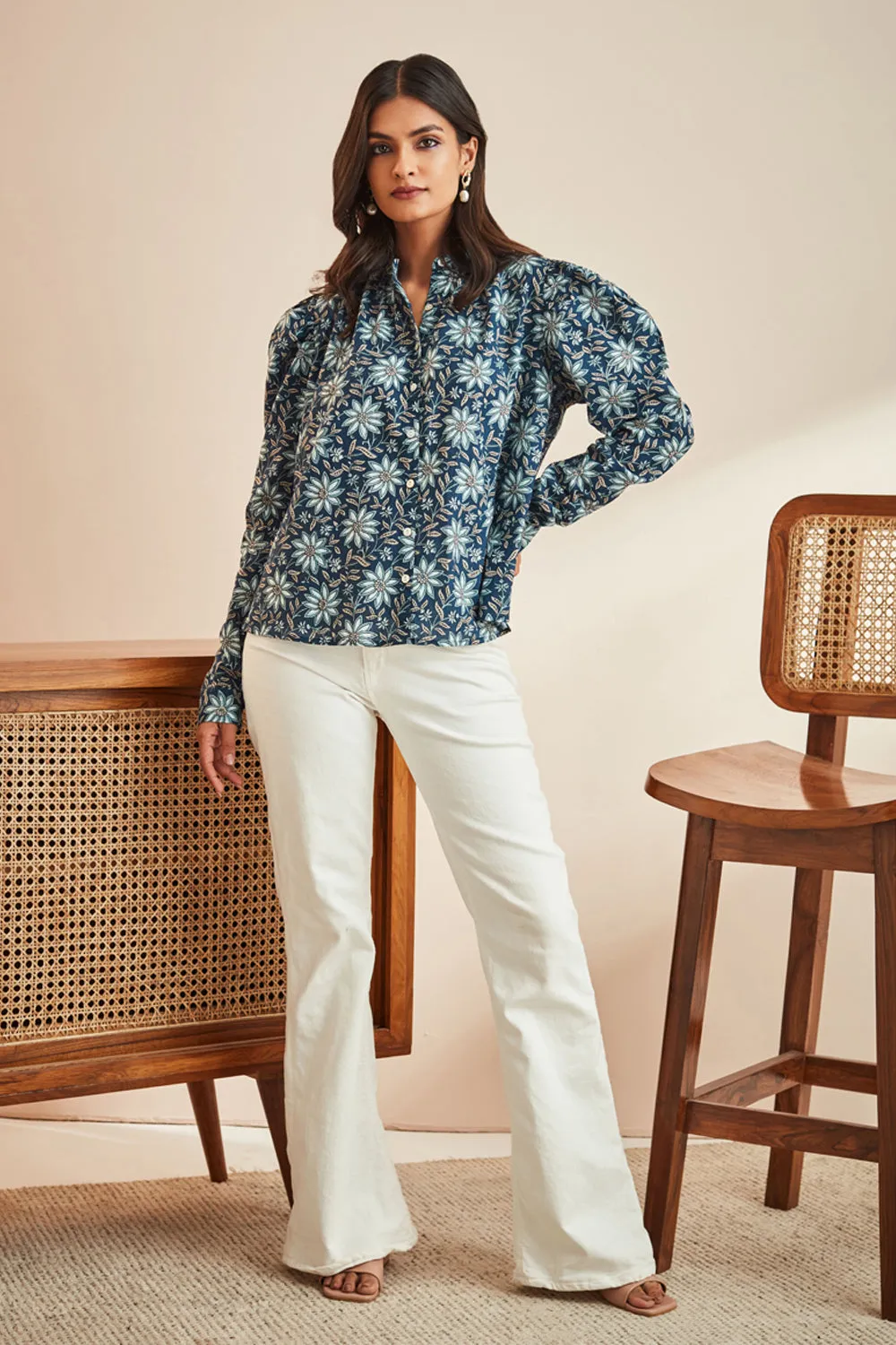 Gigot Sleeve Shirt