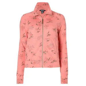 Gita Full Zip Jacket - Brick Dust Floral