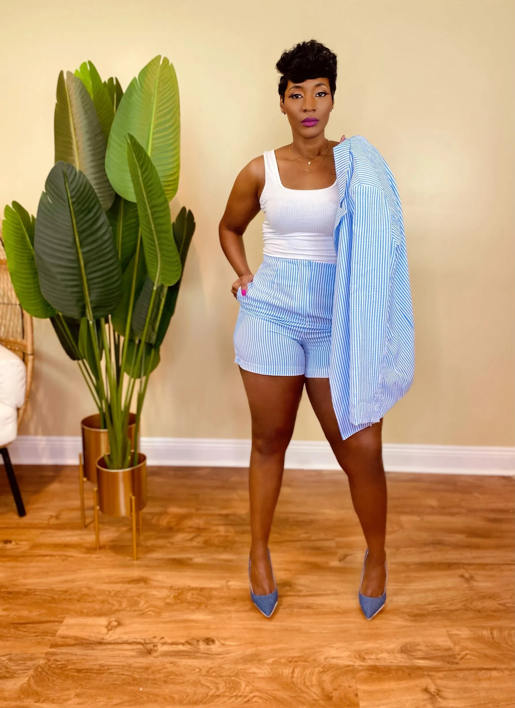 GOOD GIRL BLAZER SET