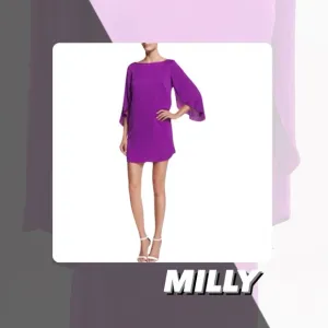 GUC Milly Butterfly Sleeve Dress