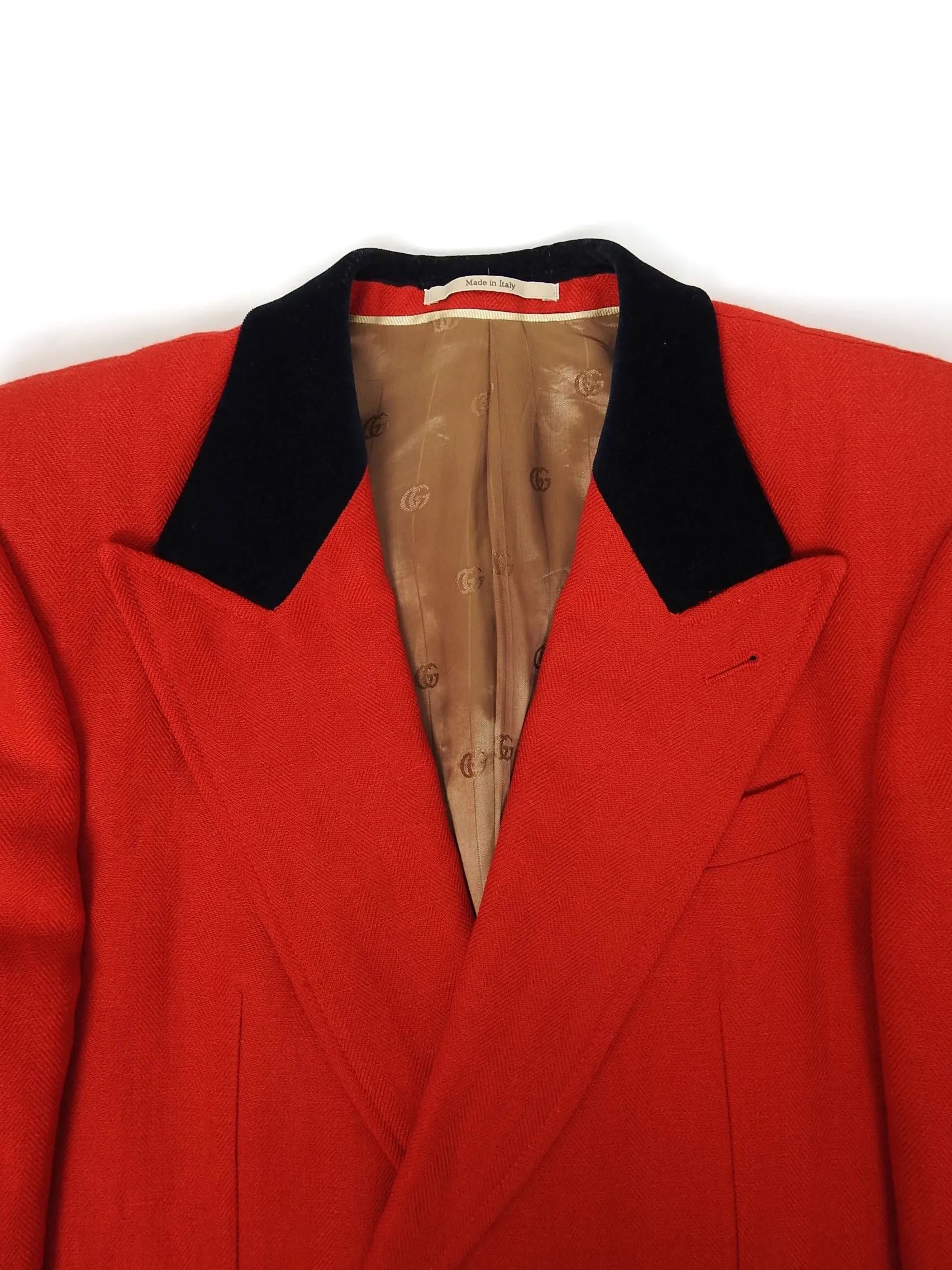 Gucci Double Breasted Jacket Size 46