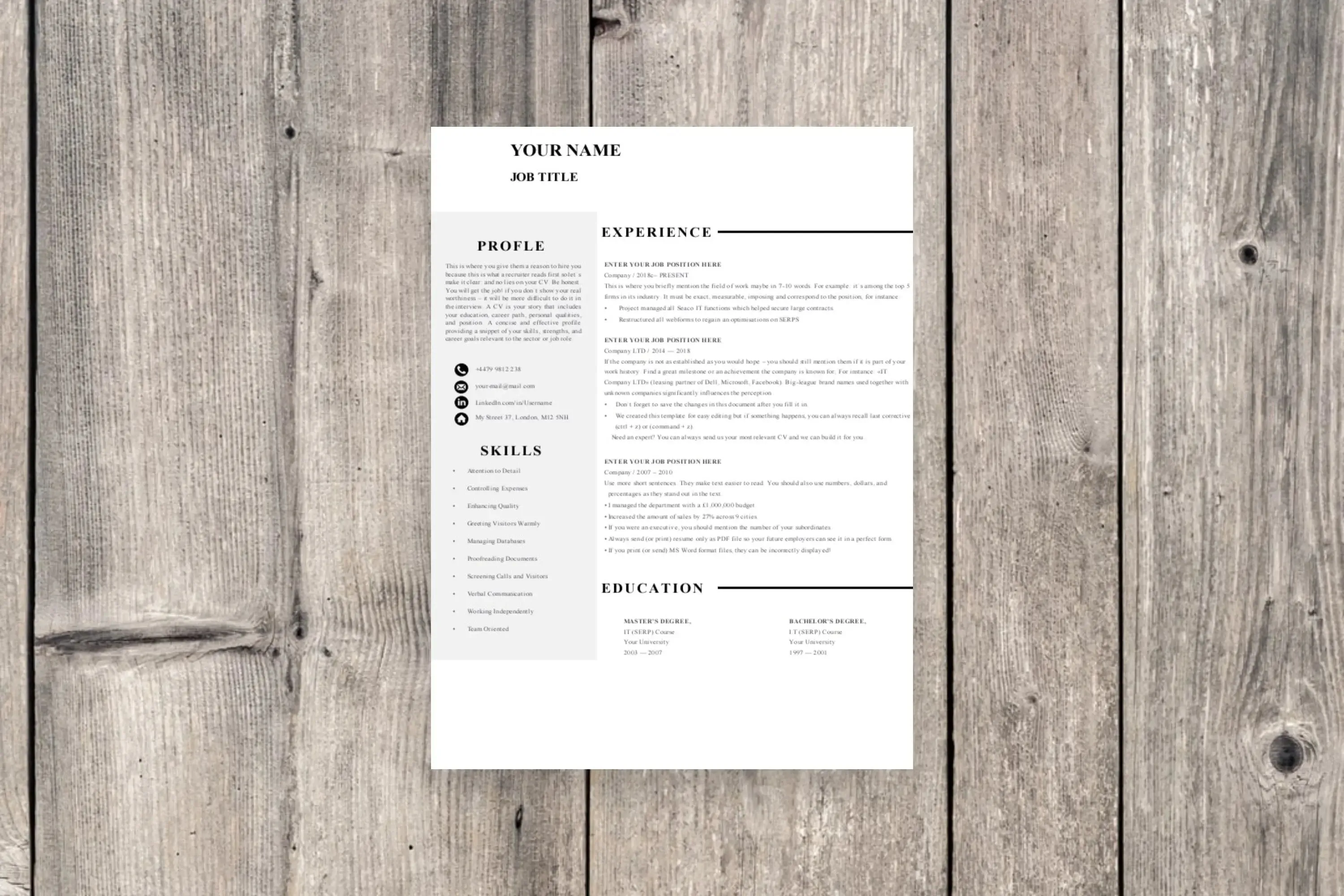 Healthcare Assistant CV Making Service