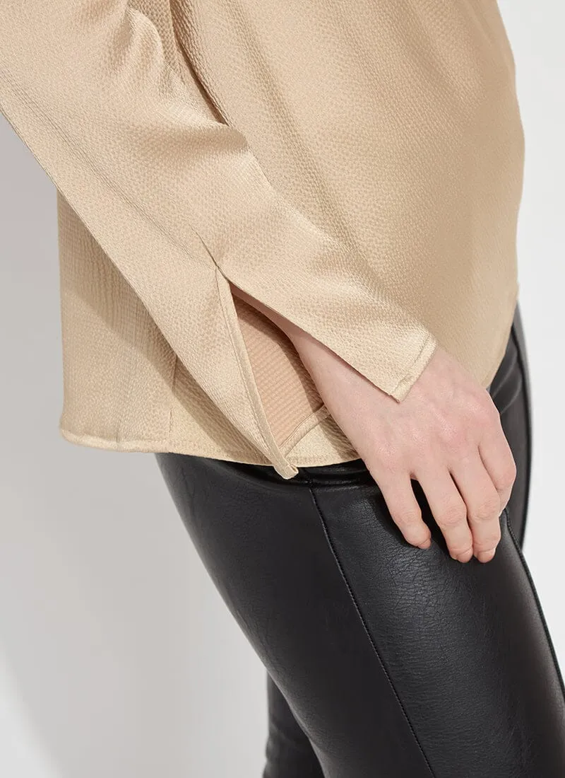 High Cowl Neck Blouse | Nutshell