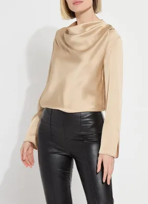 High Cowl Neck Blouse | Nutshell