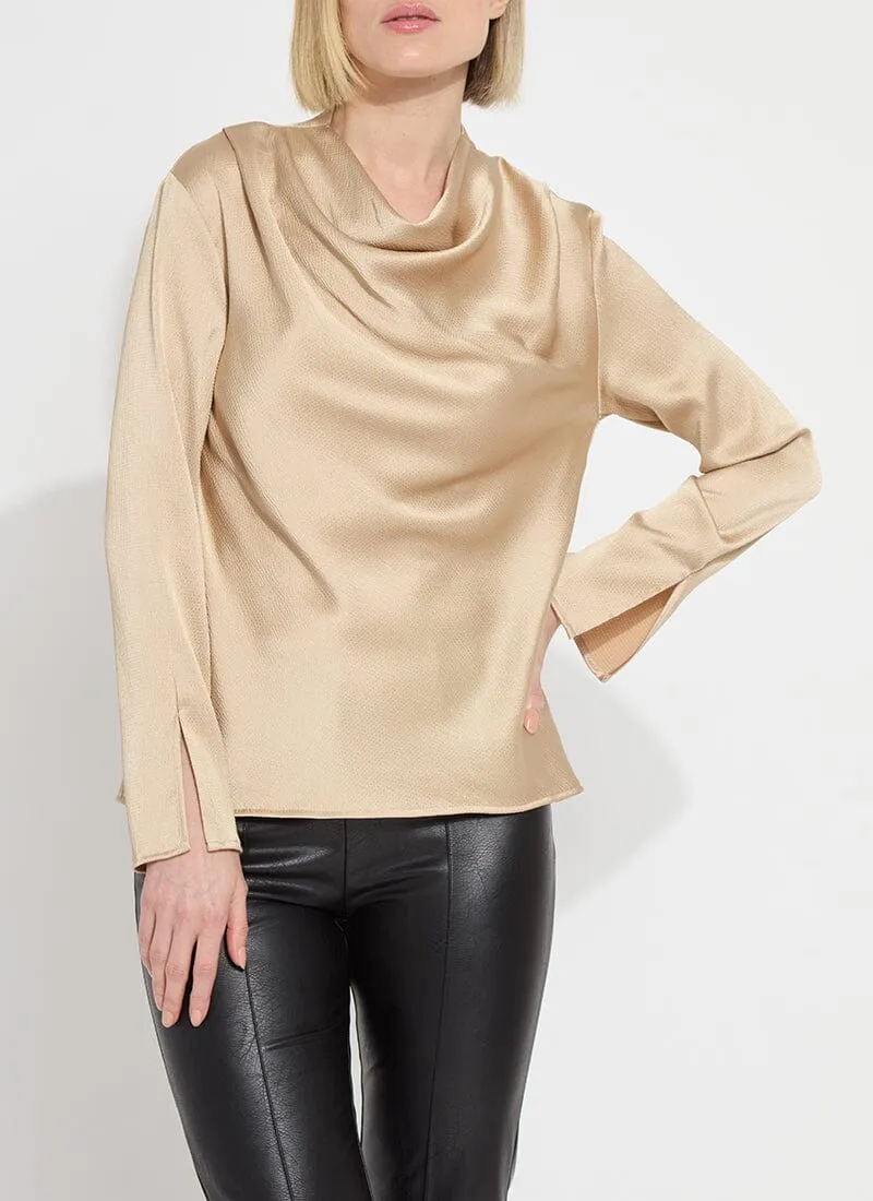 High Cowl Neck Blouse | Nutshell