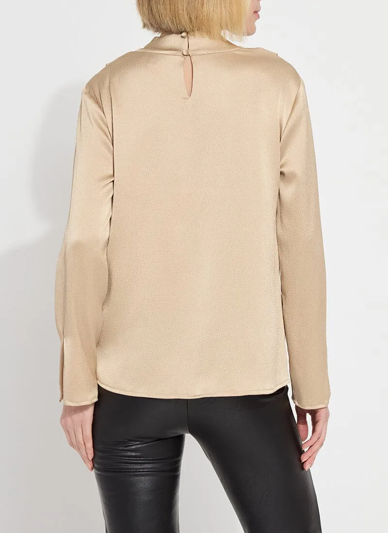 High Cowl Neck Blouse | Nutshell
