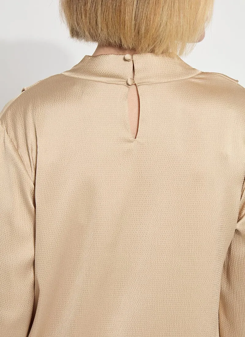 High Cowl Neck Blouse | Nutshell