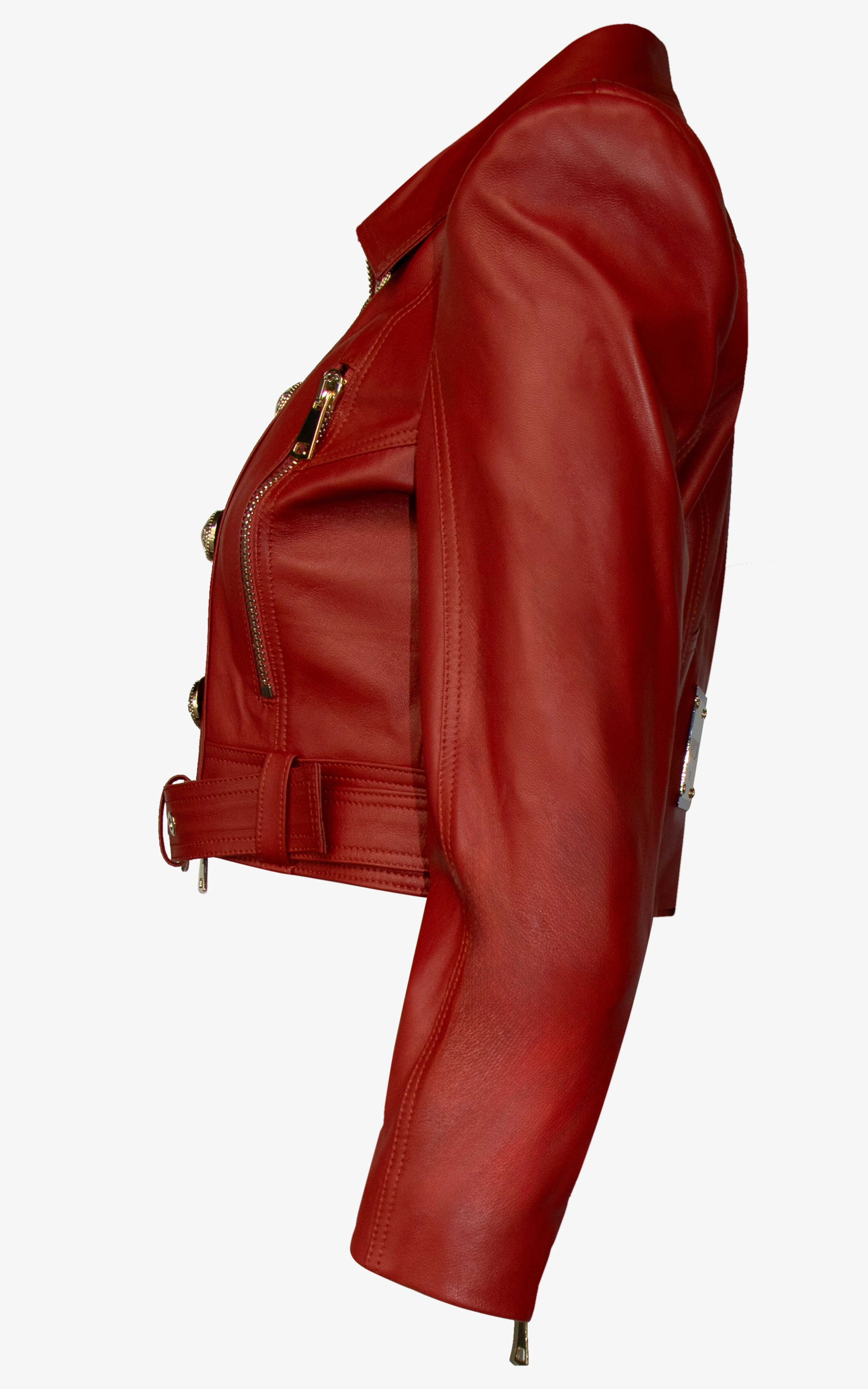I Am Everything Leather Jacket