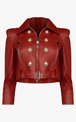 I Am Everything Leather Jacket