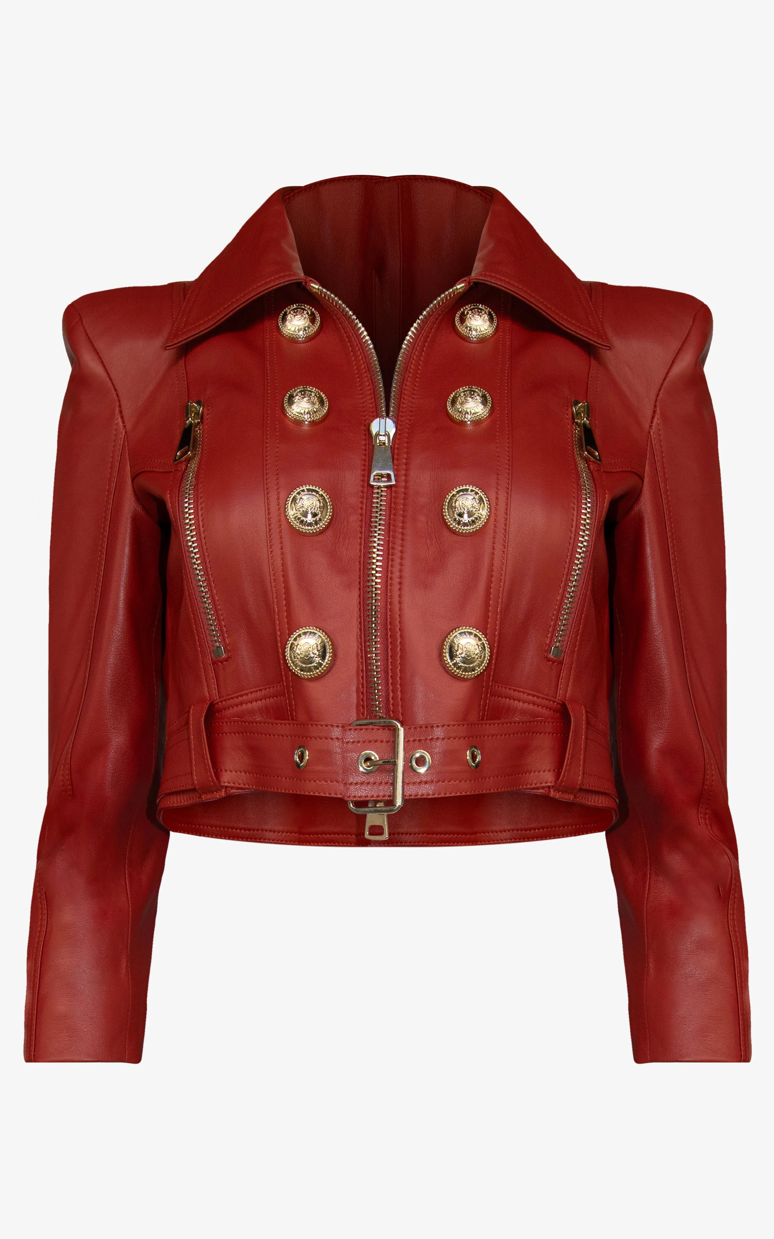 I Am Everything Leather Jacket