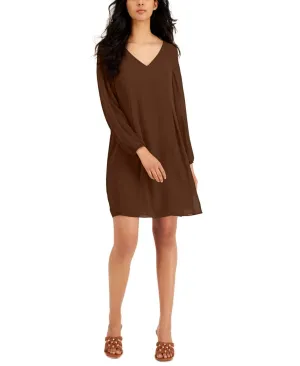 Inc International Concepts Womens Bow-Back Shift Dress 10840365