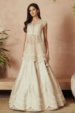 IVORY JACKET SET