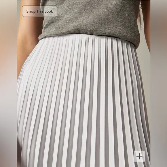 J.Crew NWT Gwyneth pleated slip skirt in navy