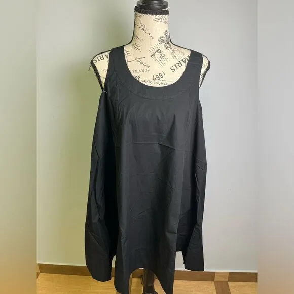 J.Crew Scoopneck shift dress in cotton poplin NWT Size S