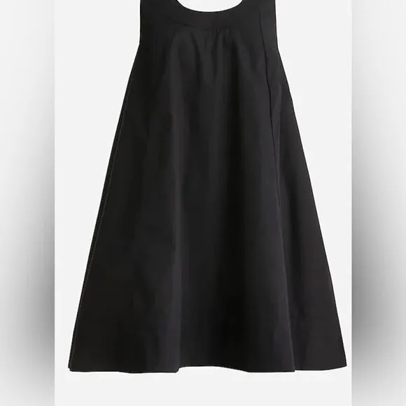J.Crew Scoopneck shift dress in cotton poplin NWT Size S