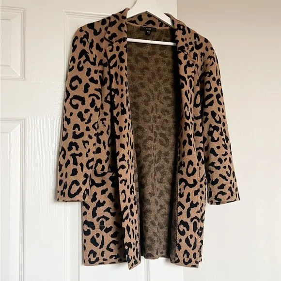 JCrew Sophie Open Front Sweater Blazer