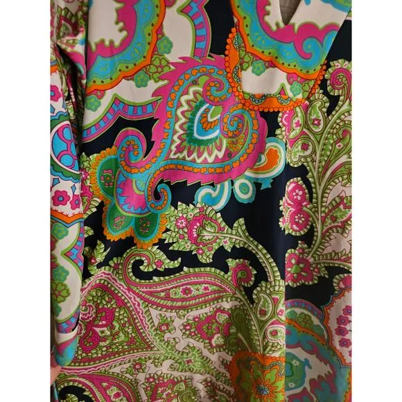 Jude Connally sz small colorful geometric Jude cloth shift dress