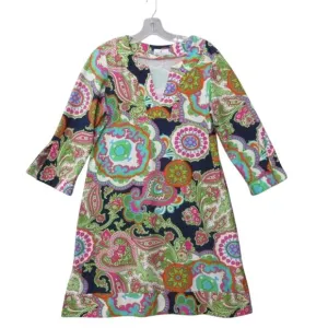 Jude Connally sz small colorful geometric Jude cloth shift dress