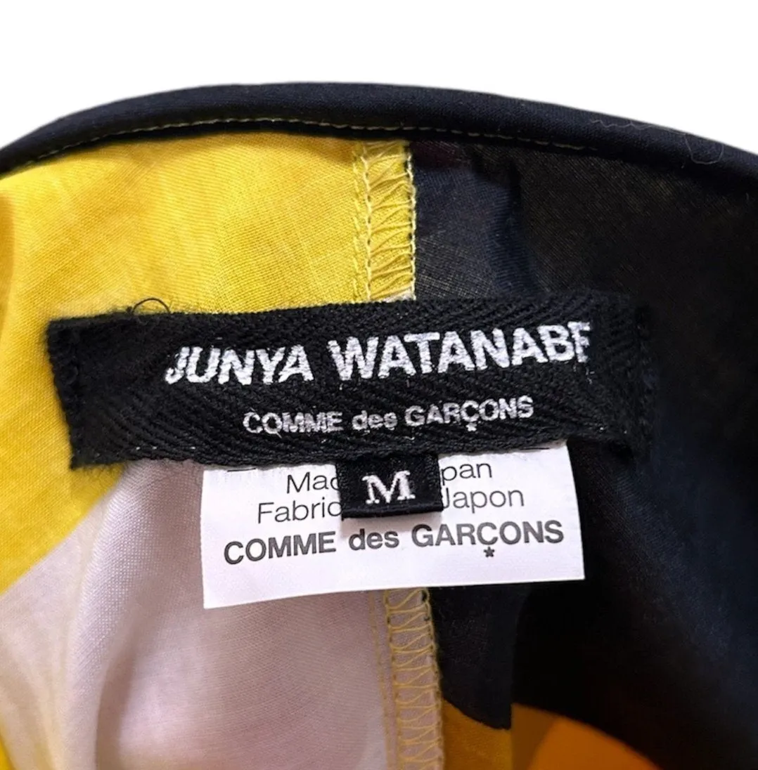 Junya Watanabe Comme des Garcons Abstract Wire Puff Sleeve Dress