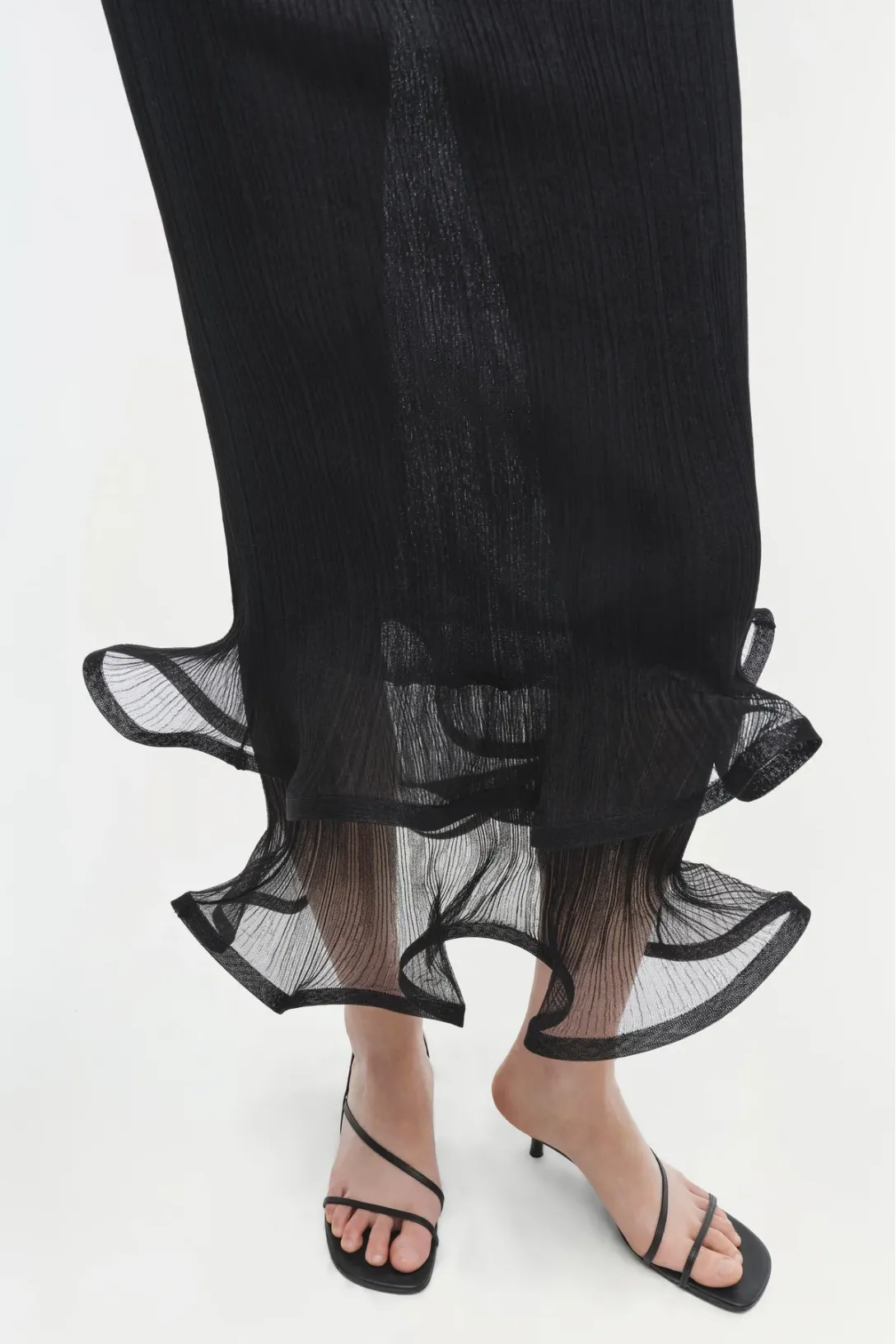 Kelso Knit Midi Skirt | Black
