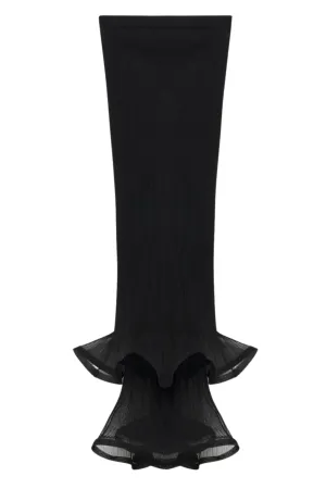 Kelso Knit Midi Skirt | Black