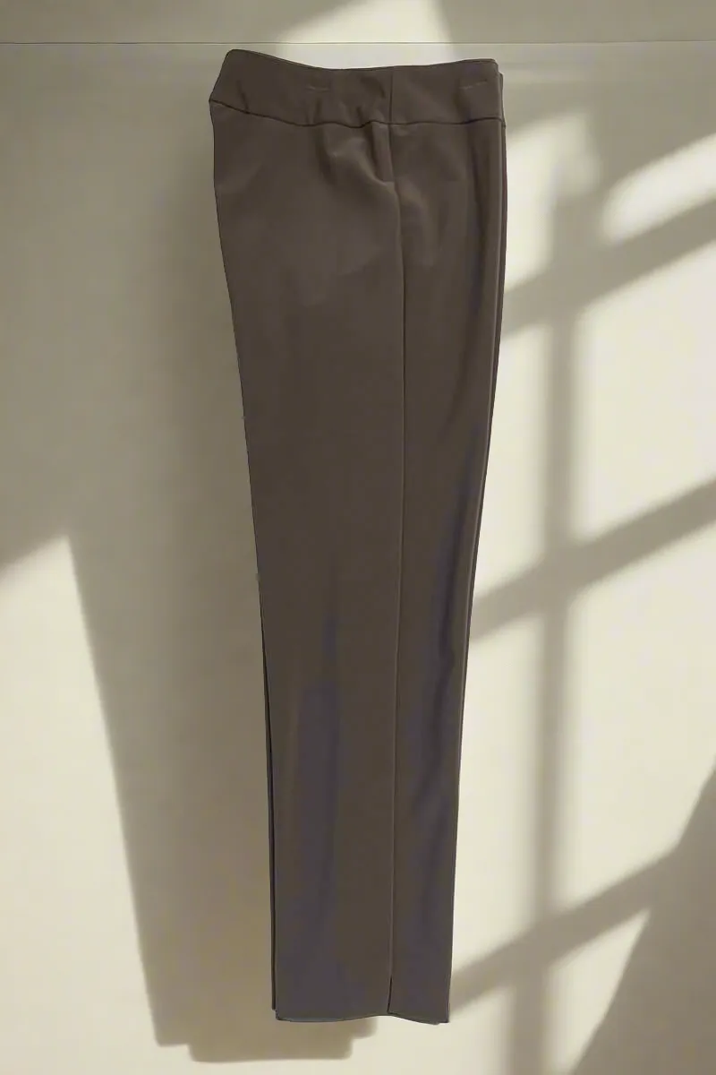 Krazy Larry Microfiber Pants in Taupe - Women's Sizing