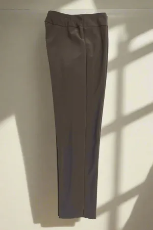 Krazy Larry Microfiber Pants in Taupe - Women's Sizing
