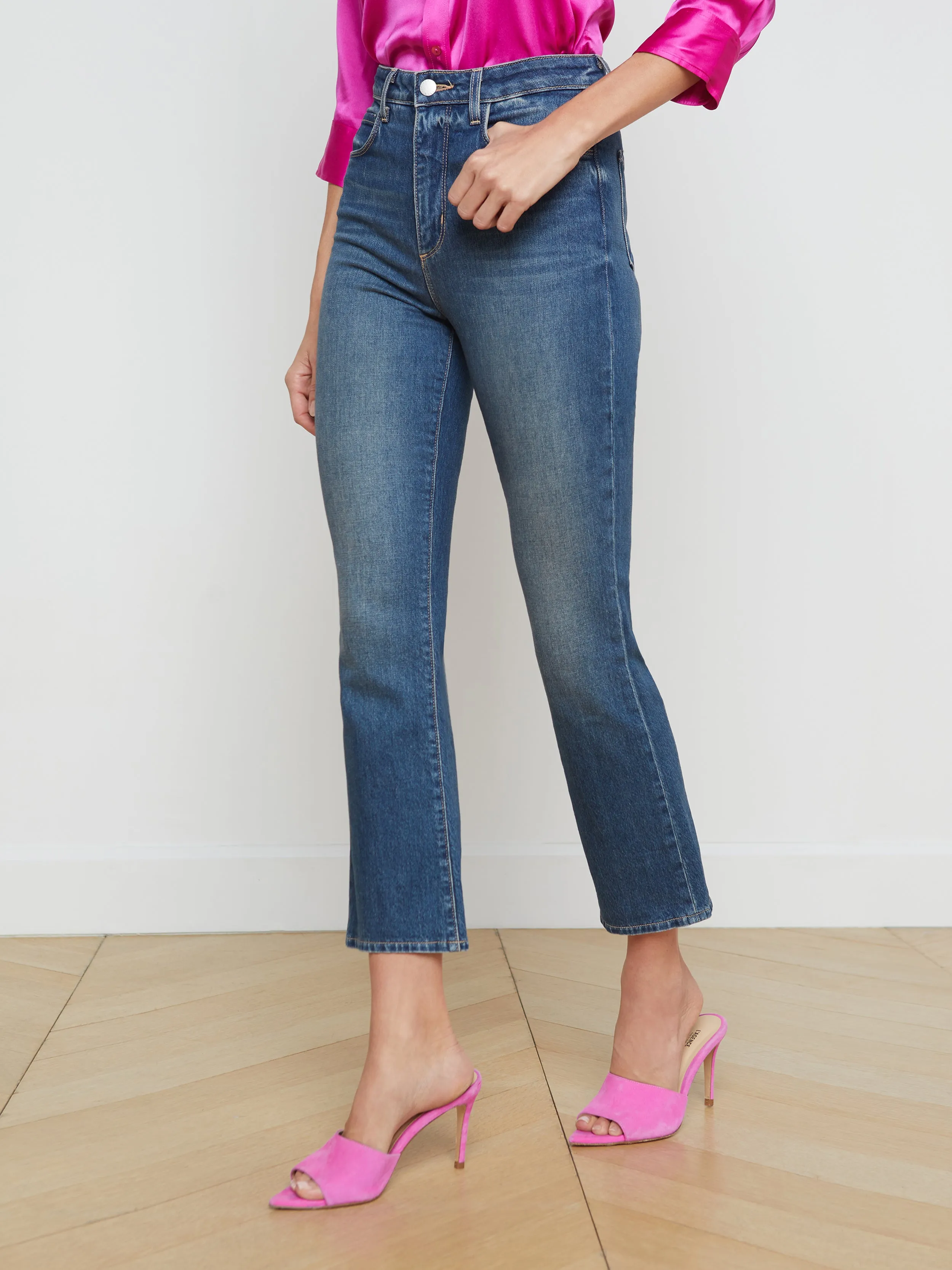 Lagence Mira Ultra H/R Crop Micro Boot