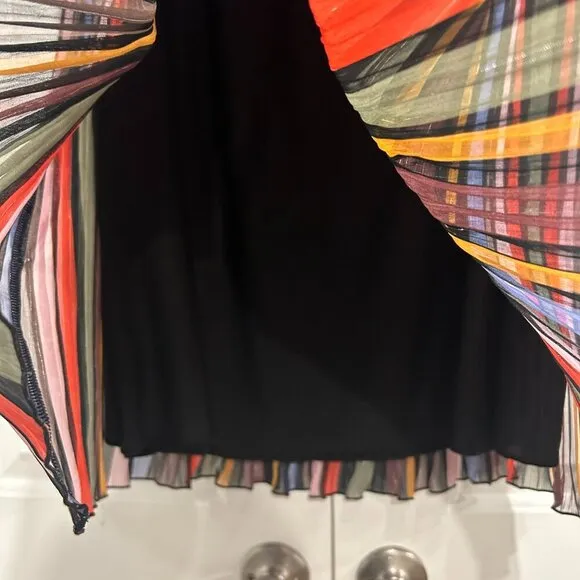 LAIA by Anthropologie Multicolor Striped Skirt Women’s Size Petite L