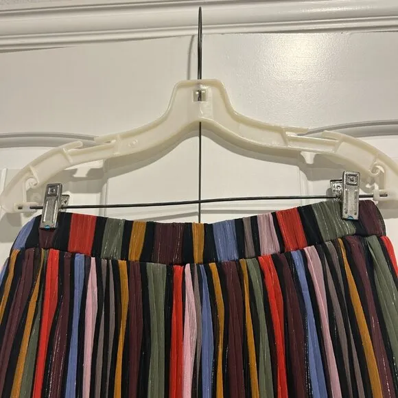 LAIA by Anthropologie Multicolor Striped Skirt Women’s Size Petite L