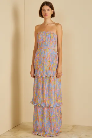 Lainie Tiered Gown by AMUR - RENTAL