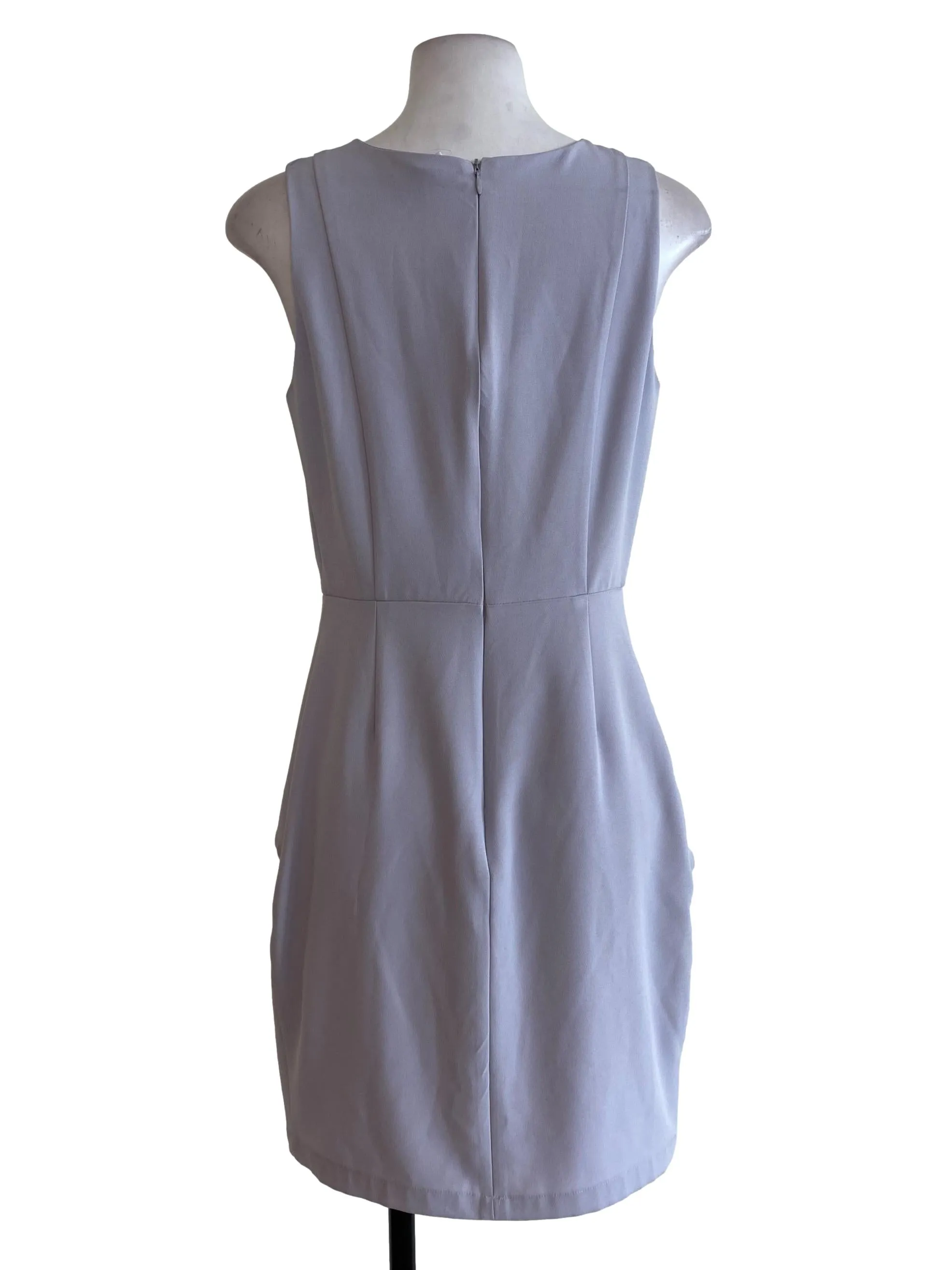 Lilac Peplum Dress LB