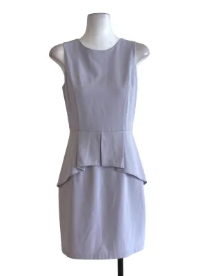Lilac Peplum Dress LB