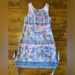LILLY PULITZER Mila Shift Dress Lilac Size 0 EUC