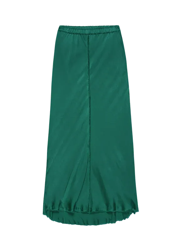 LOLA SEAMED SKIRT IN SPRUCE