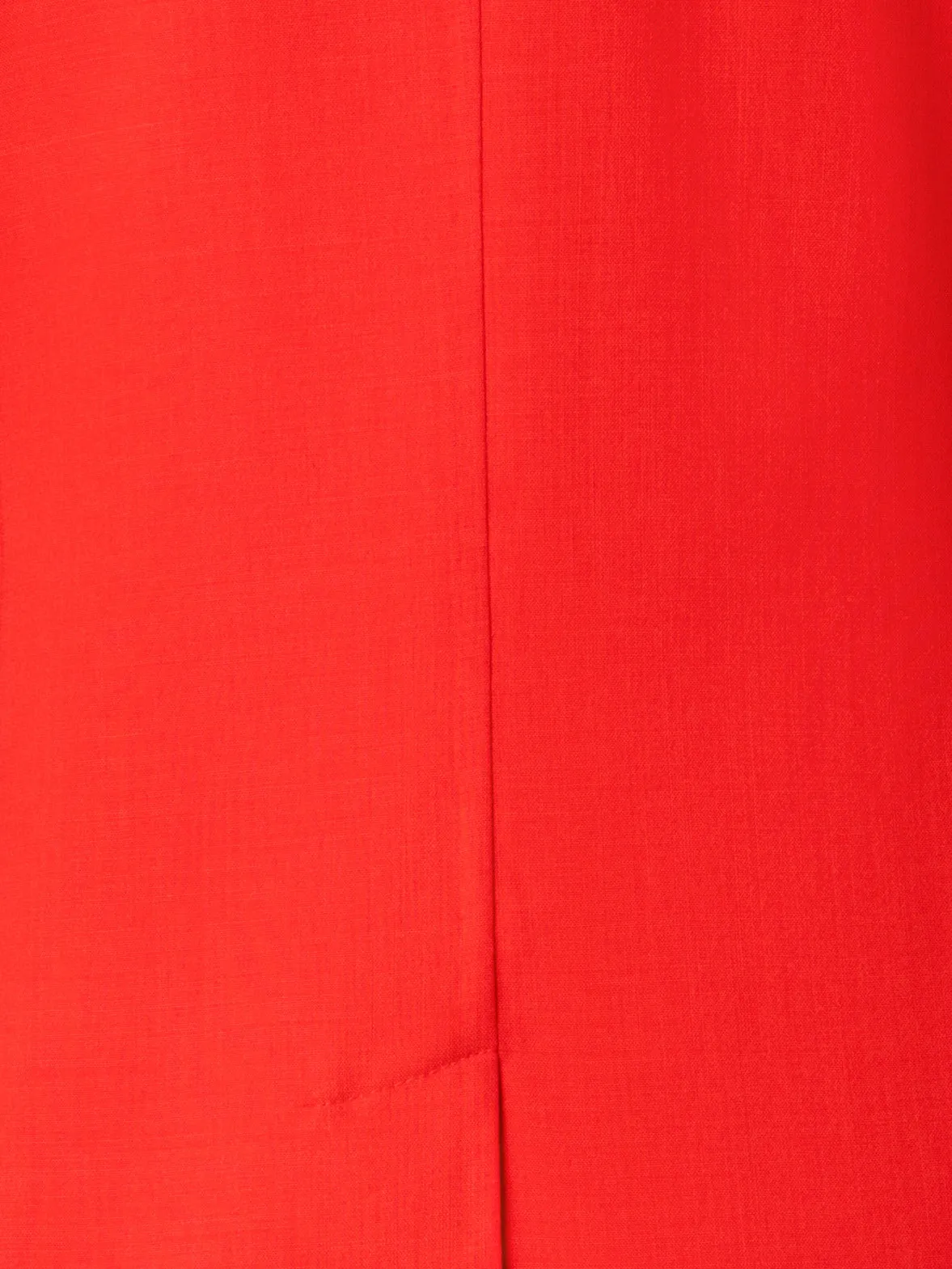 Long Double-Breasted Jacket in Wool Double-Face