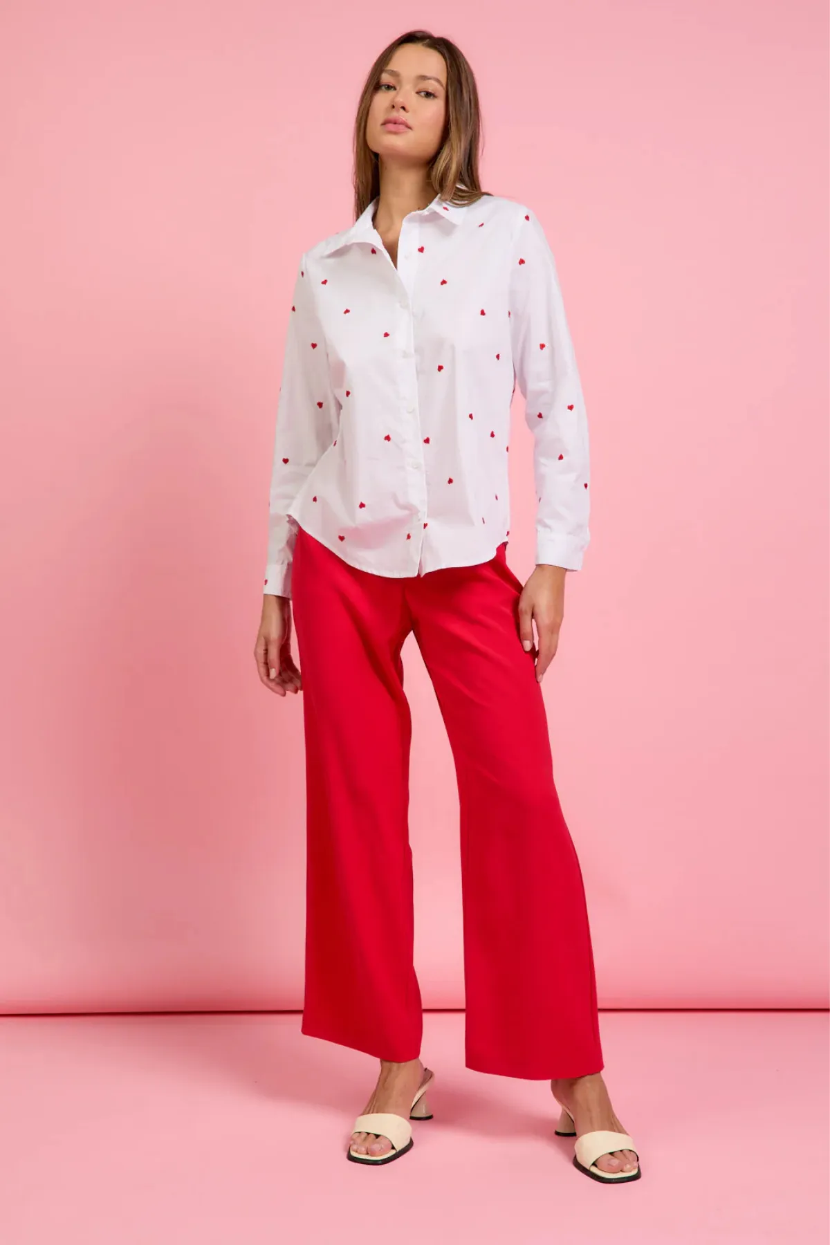 Lover Button Down Blouse