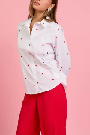 Lover Button Down Blouse