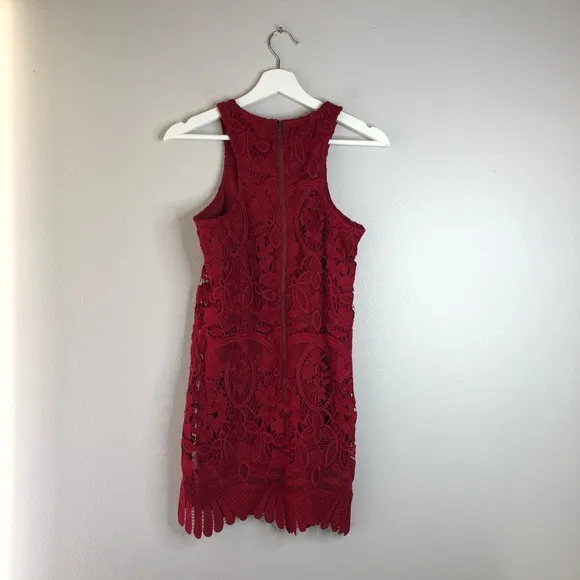Lovers   Friends Caspian Shift Dress in Merlot