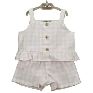 Luella - Babidu gingham button two piece