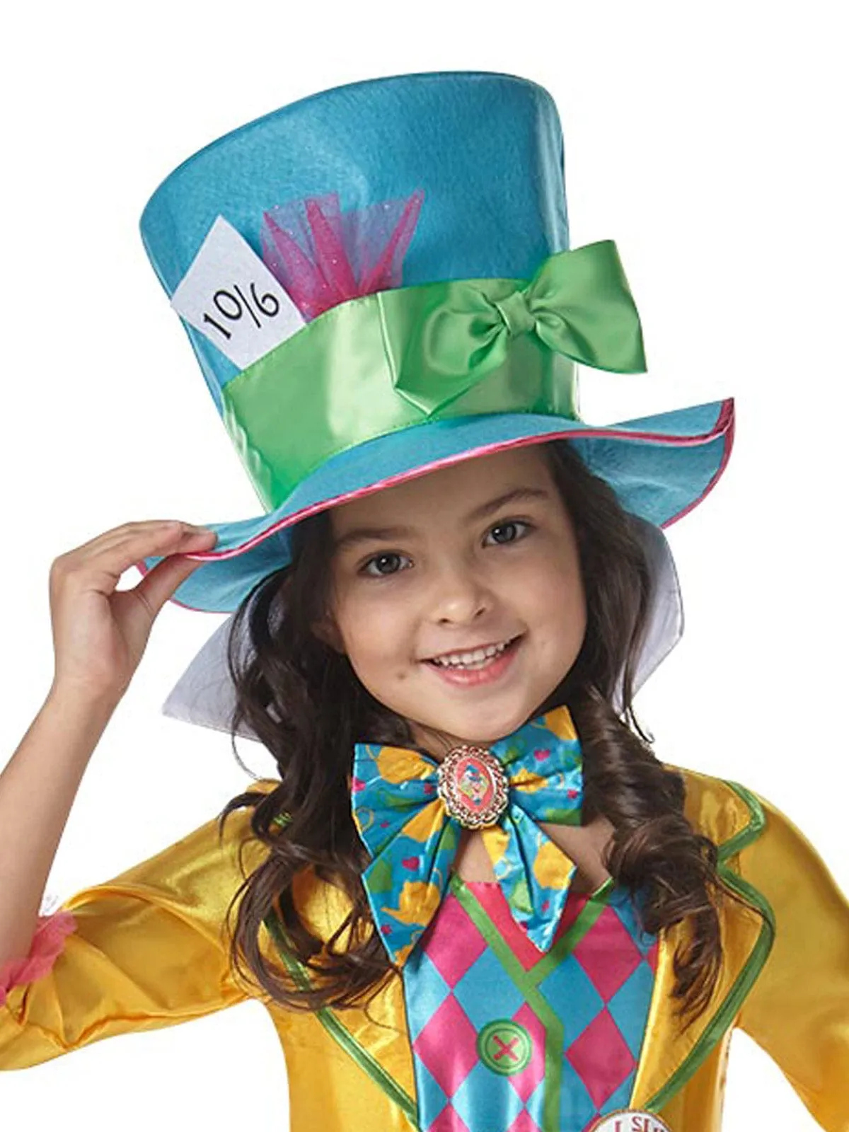Mad Hatter Deluxe Costume for Girls